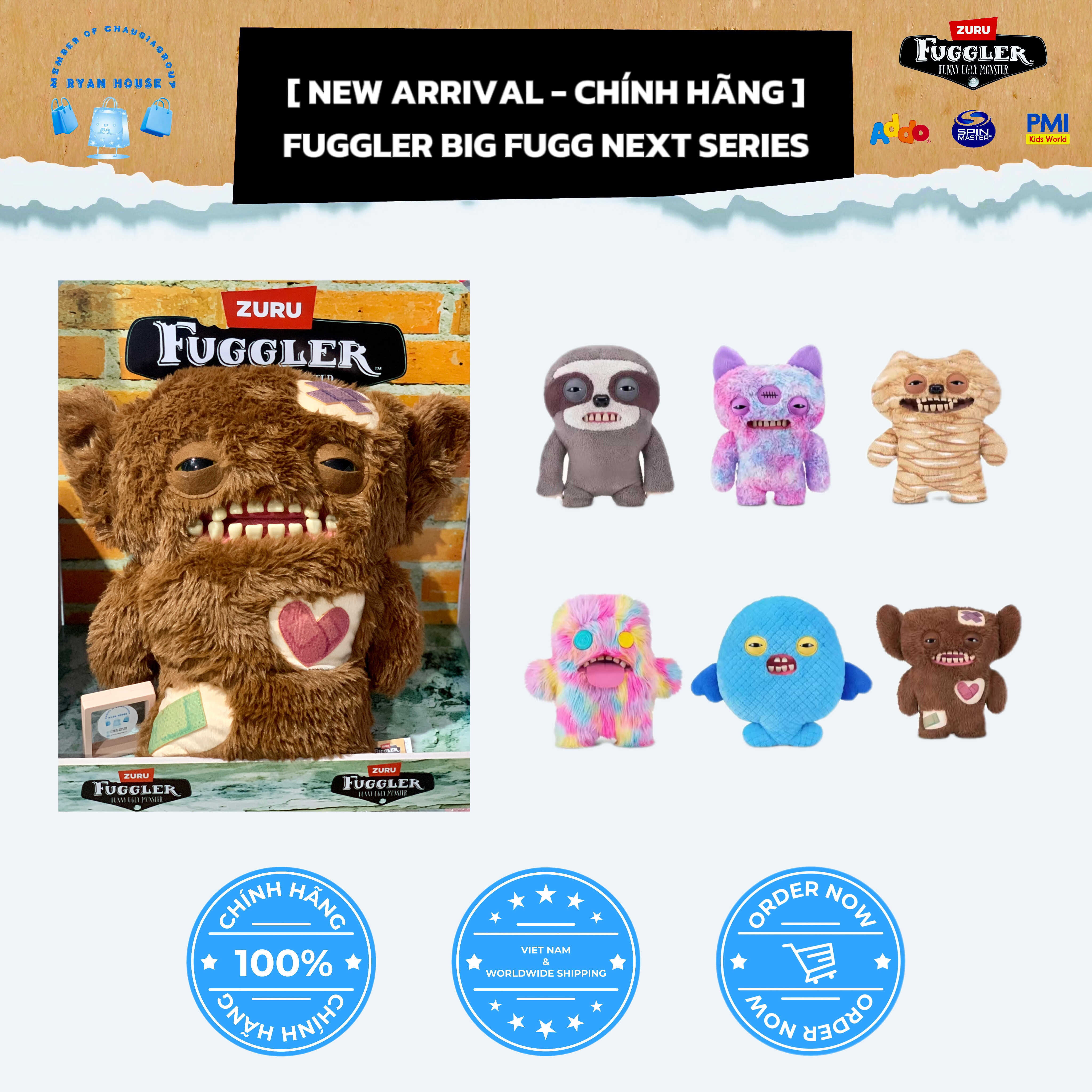 NEW ARRIVALS - FUGGLER BIG FUGG SERIES 2
