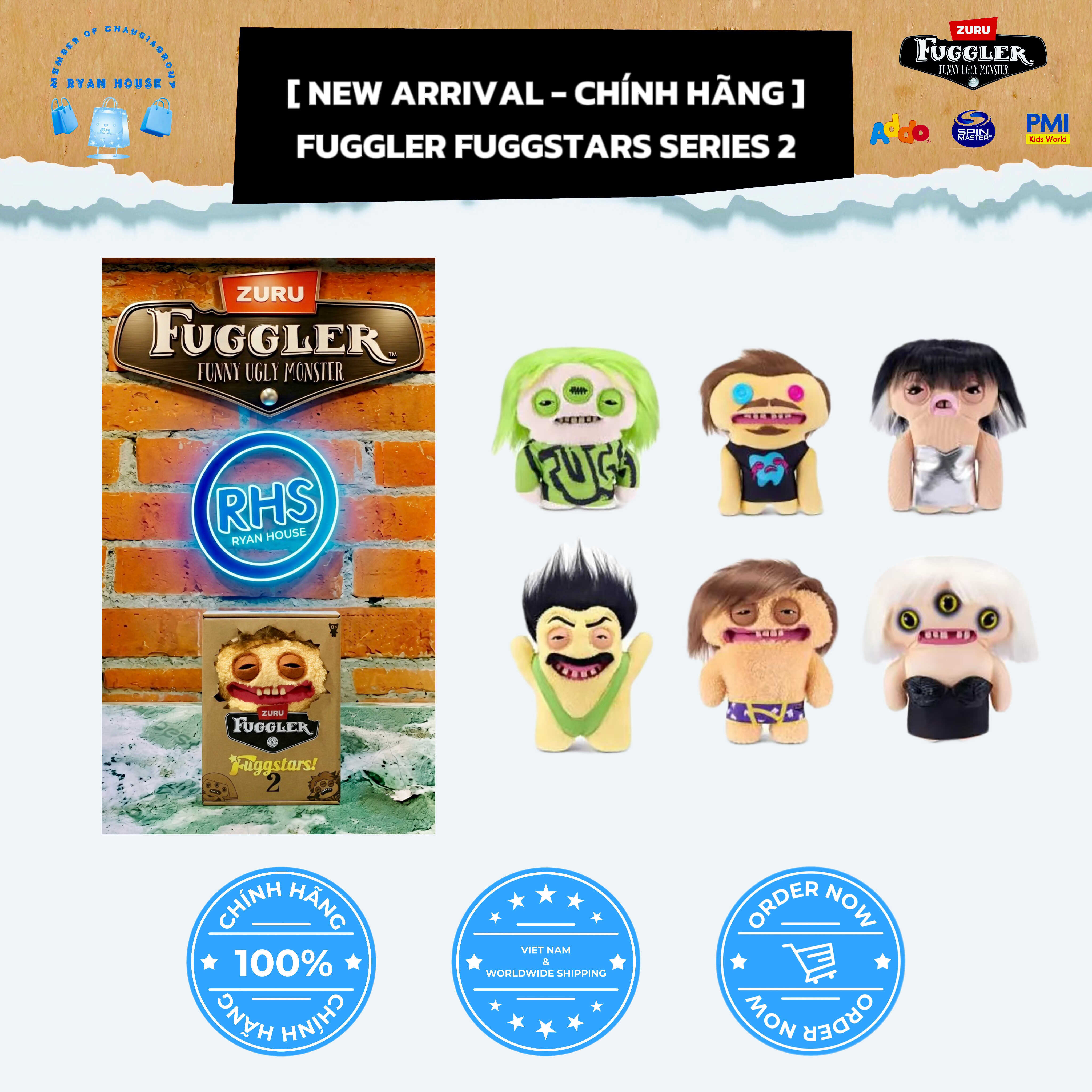 NEW ARRIVALS - FUGGLER FUGG STARS SERIES 2