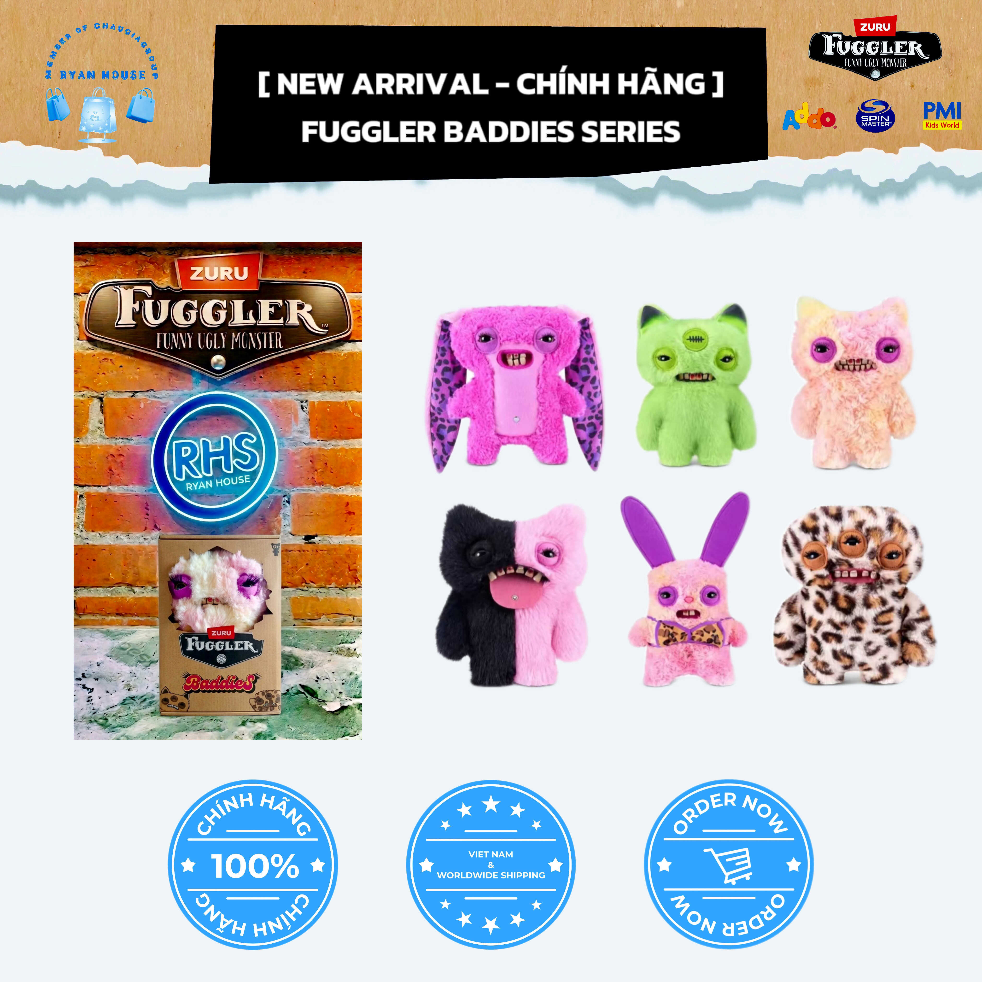 NEW ARRIVALS - FUGGLER BADDIES SERIES