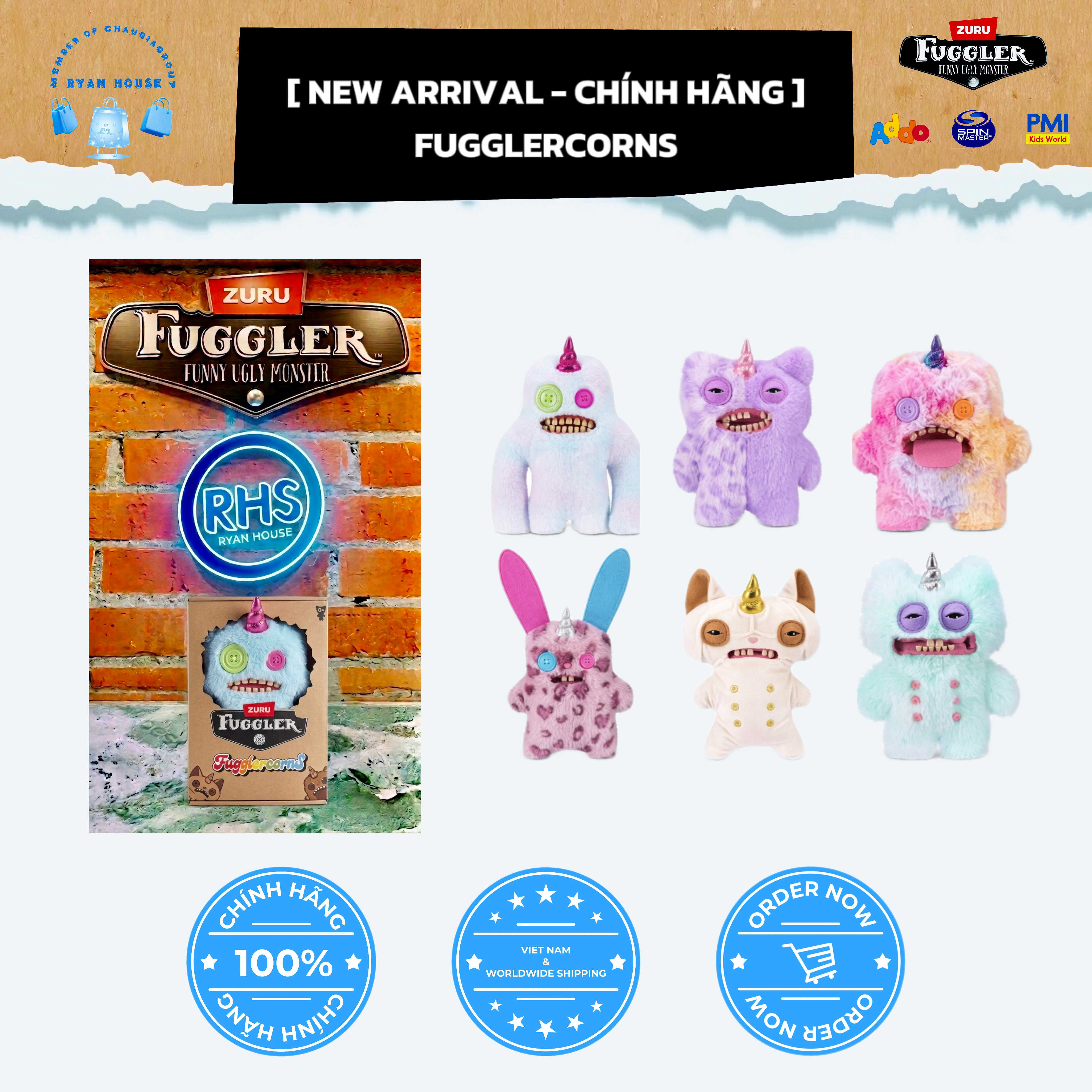 NEW ARRIVALS - FUGGLER CORNS SERIES
