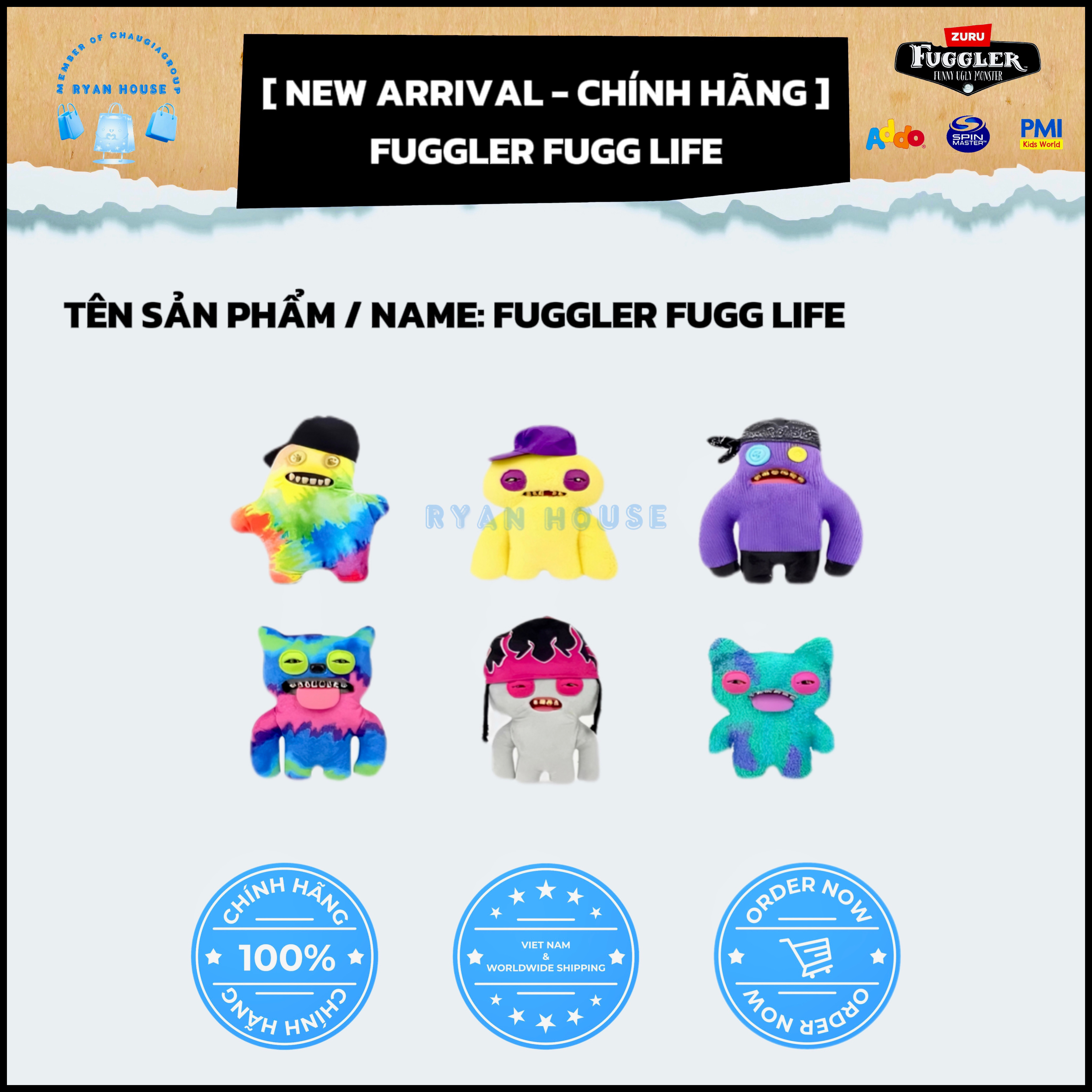 NEW ARRIVALS - FUGGLER FUGG LIFE