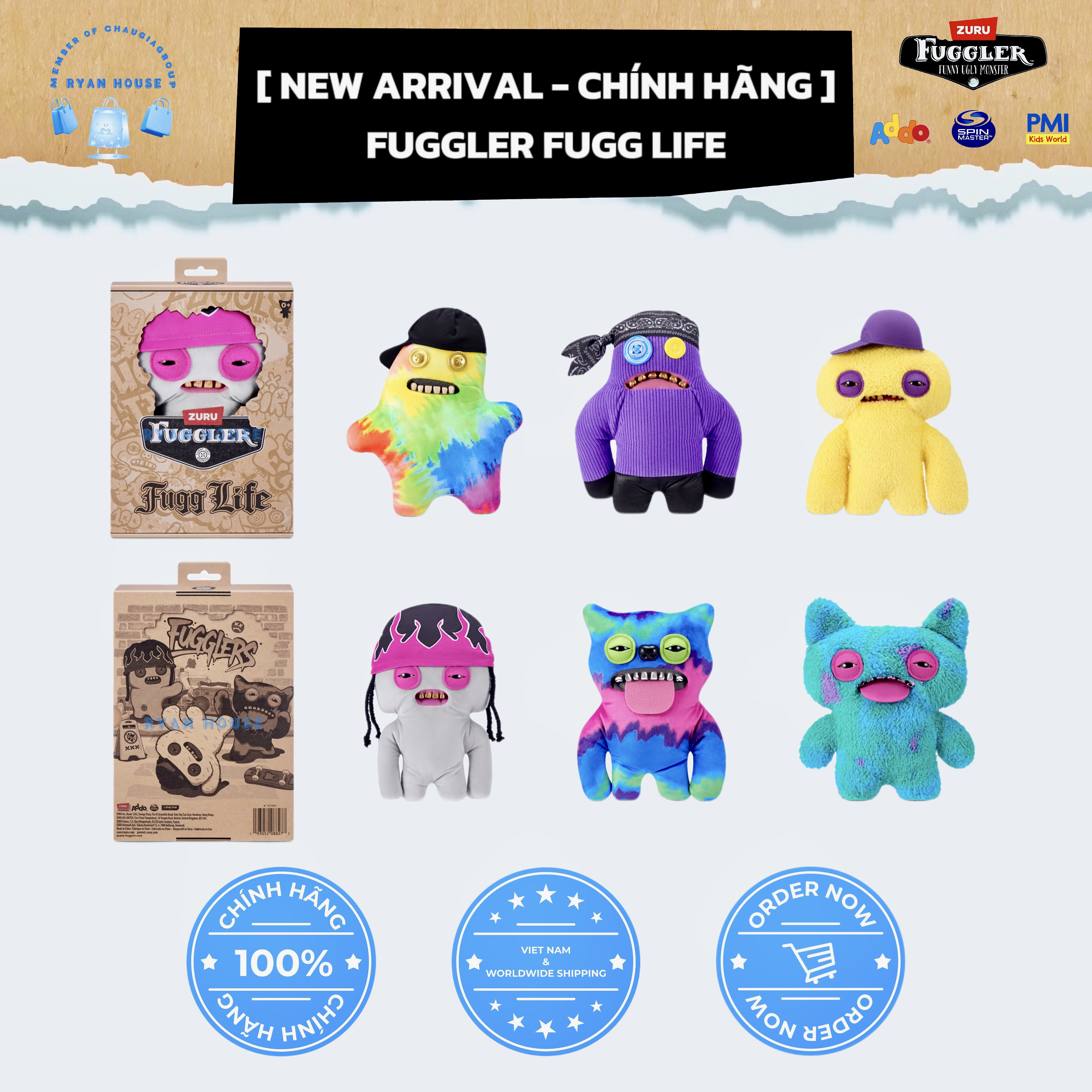 NEW ARRIVALS - FUGGLER FUGG LIFE