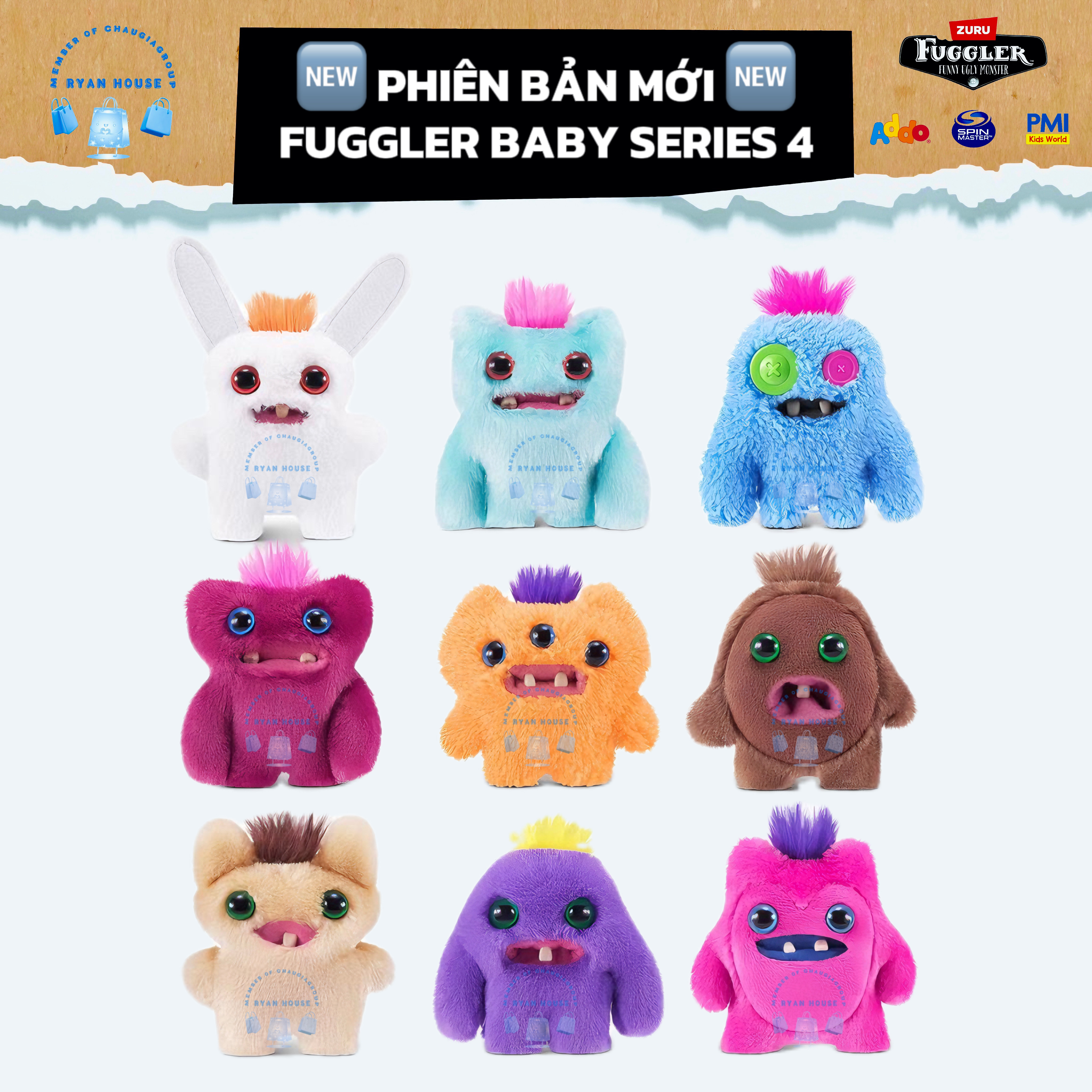 🔥NEW ARRIVALS - FUGGLER BABY SERIES 4