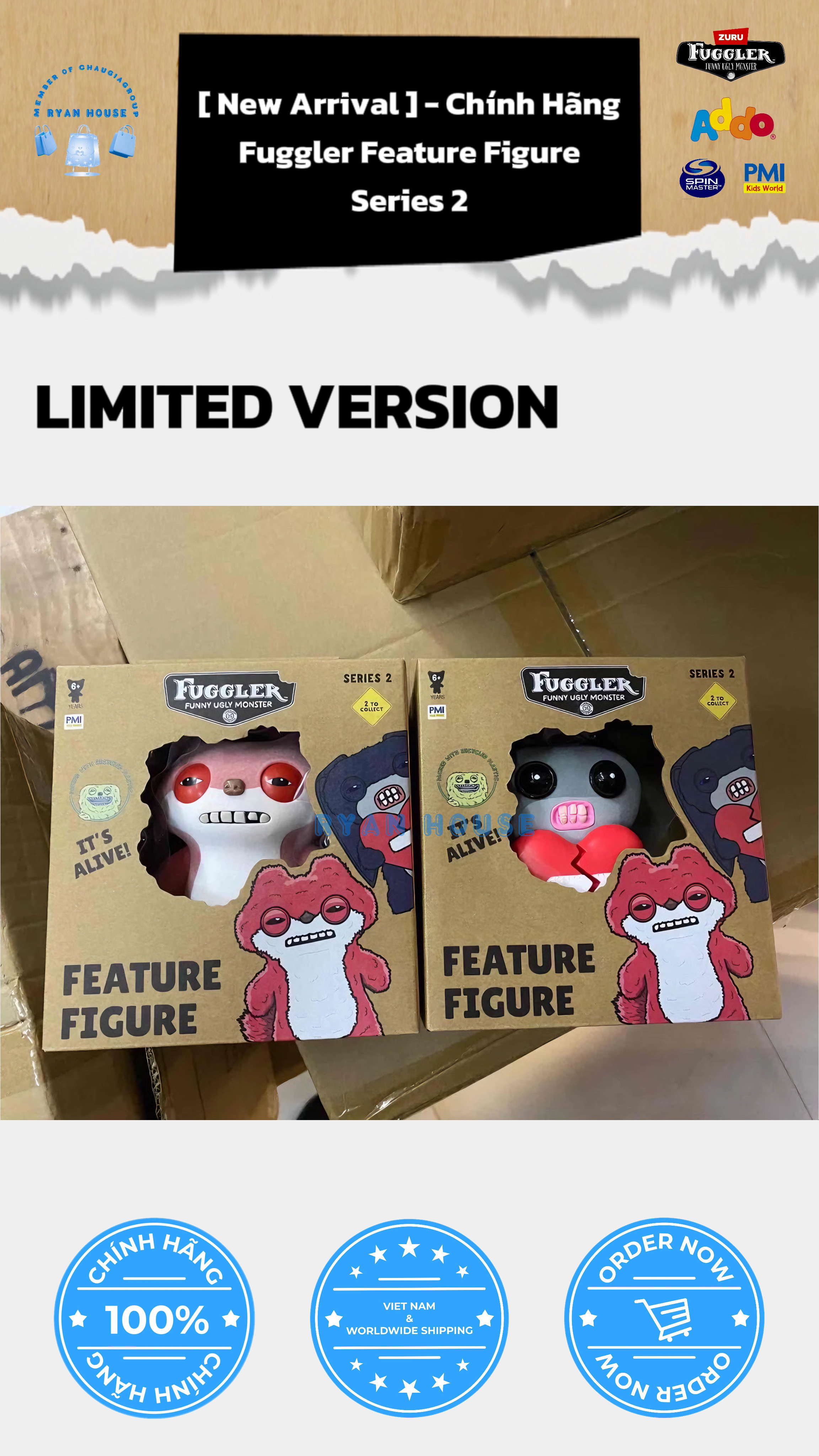 NEW ARRIVAL - LOVE FUGG SECRET FEATURE FIGURE SERIES 2