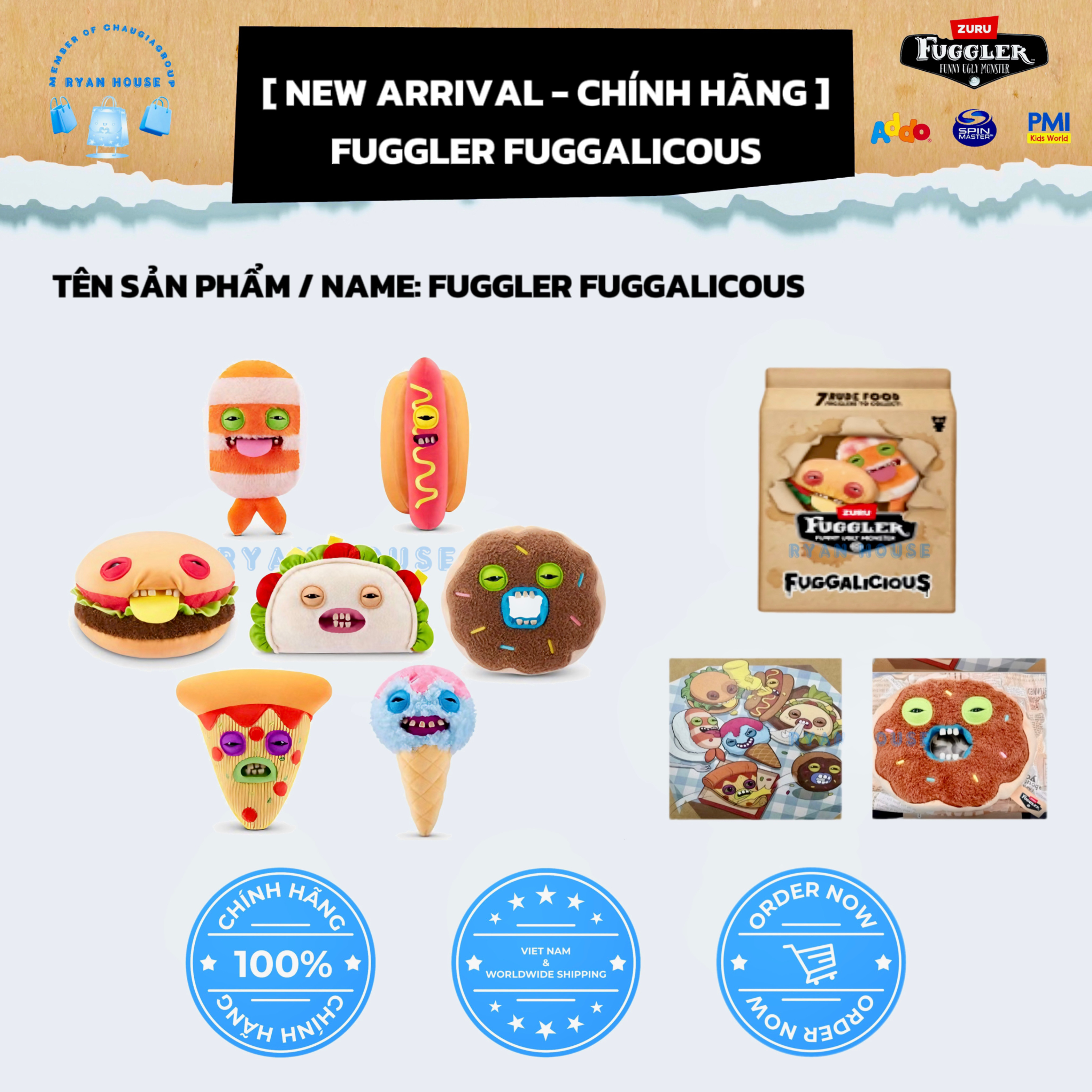 NEW ARRIVALS - FUGGLER FUGGALICOUS