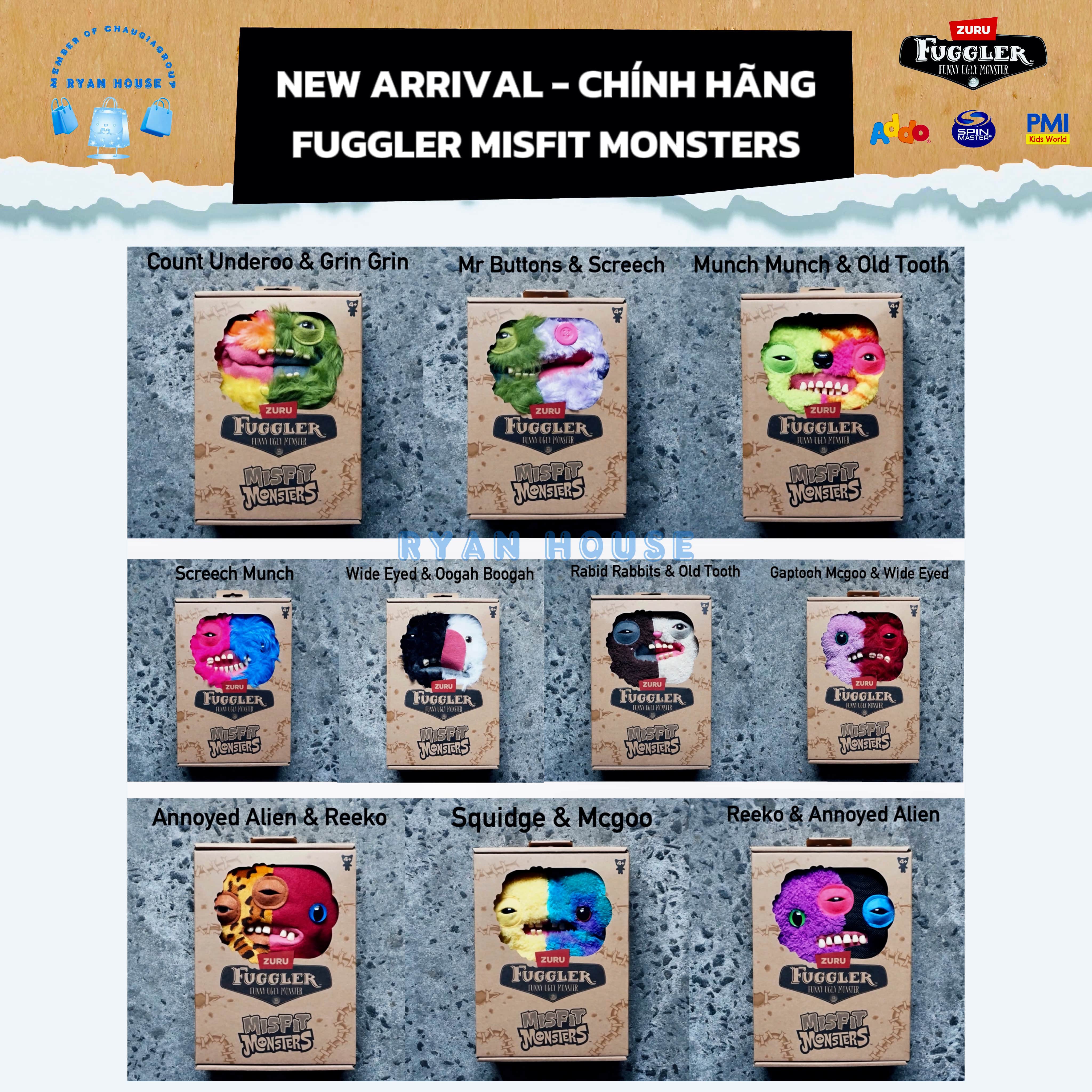 🔥 FUGGLER NEW VERSION - MISFIT MONSTERS