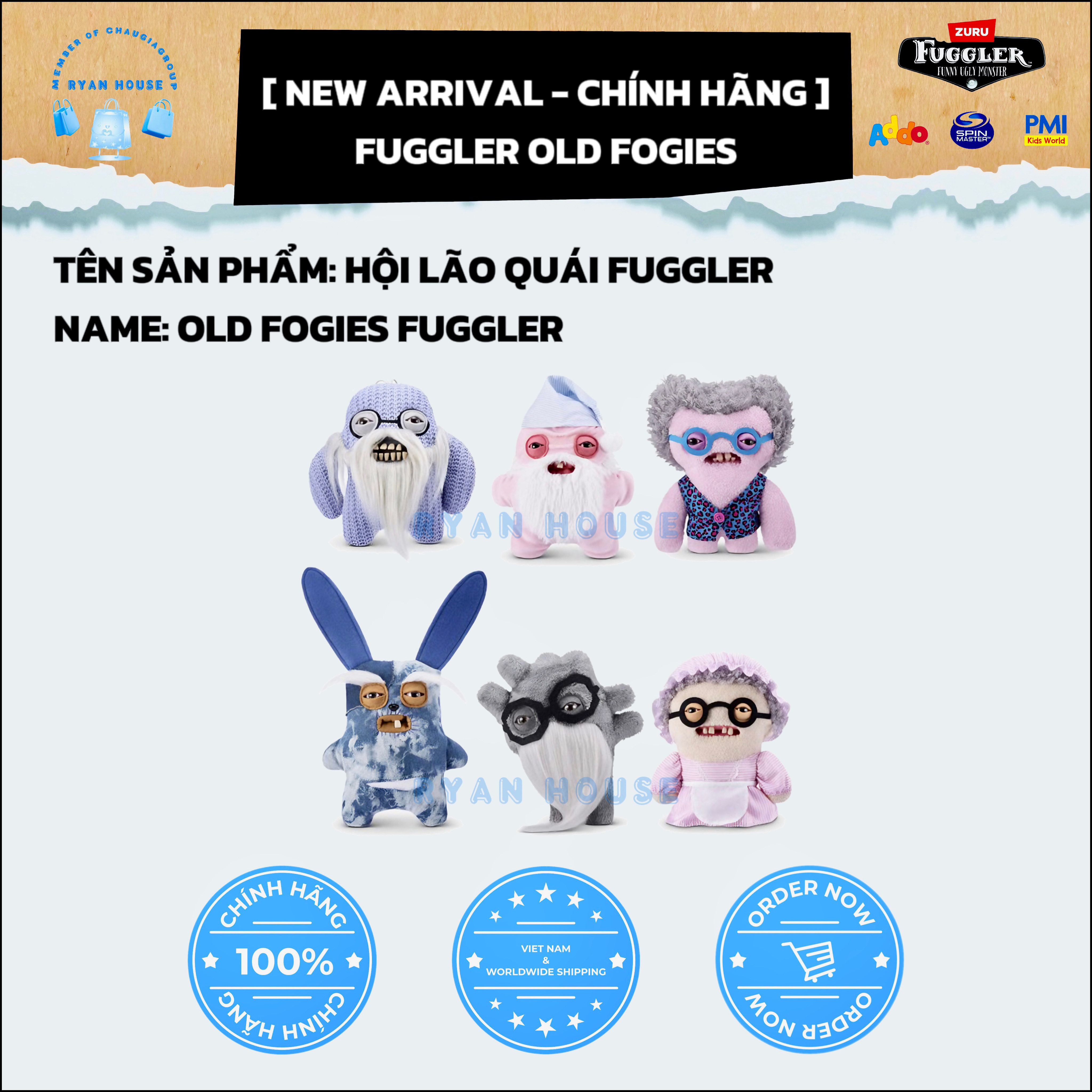 NEW ARRIVALS - FUGGLER OLD FOGIES