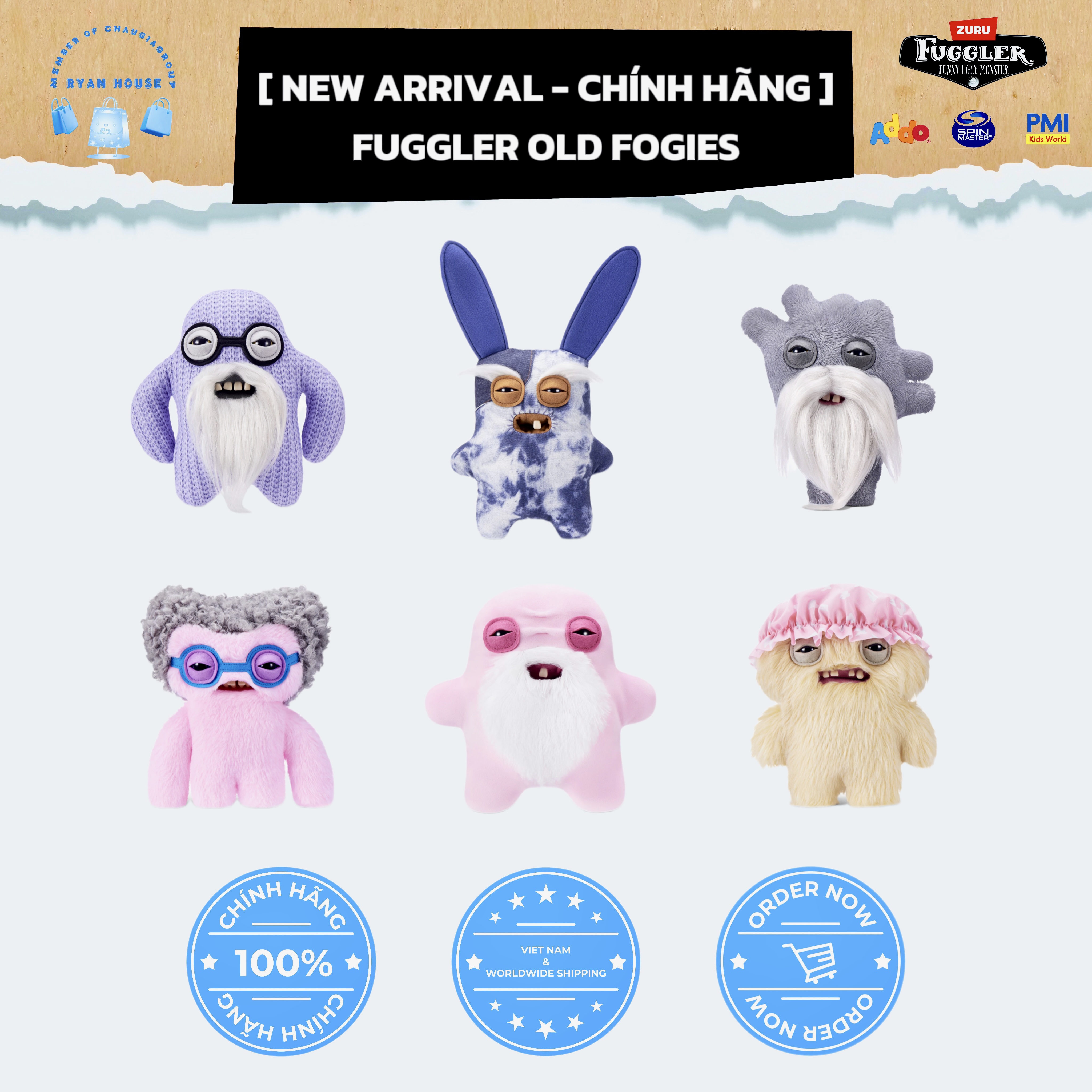 NEW ARRIVALS - FUGGLER OLD FOGIES