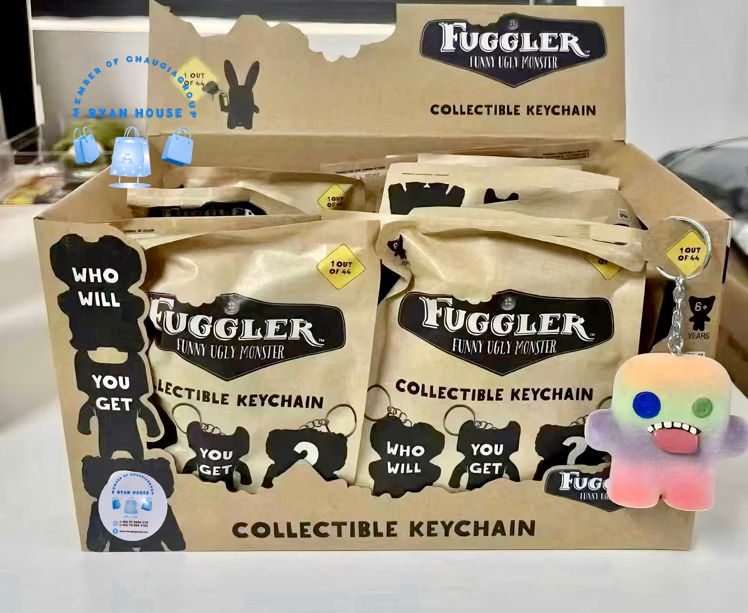 FUGGLER COLLECTIBLE RANDOM KEYCHAIN
